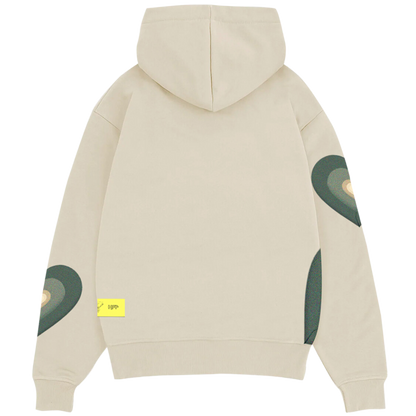 HOODIE HEART CREAM