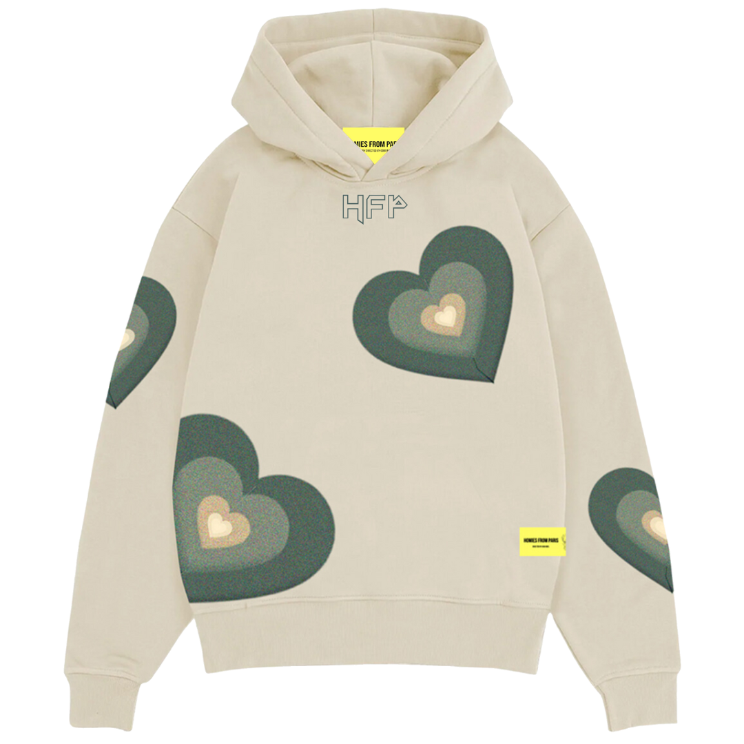 HOODIE HEART CREAM